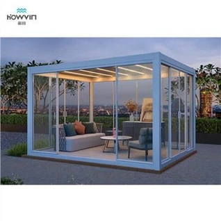 4m X 3m Obdĺžniková hliníková pergola